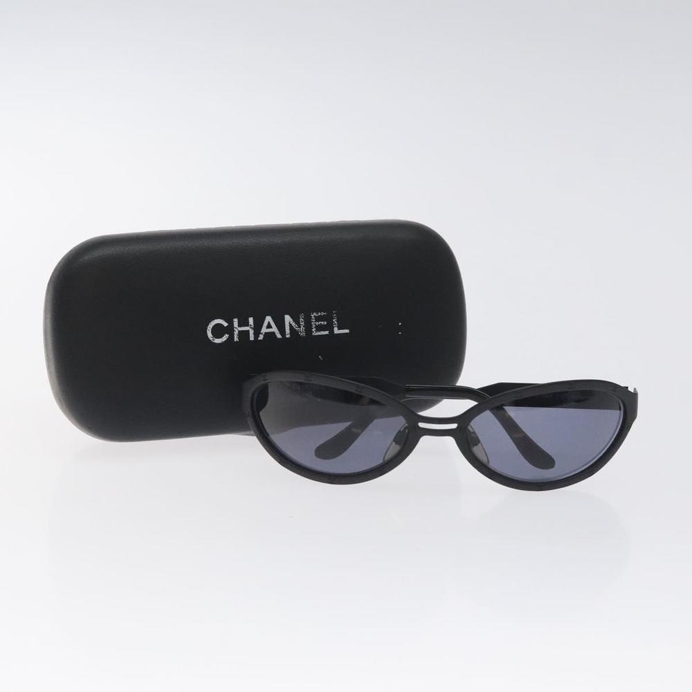 CHANEL Sunglasses metal Black CC Auth SW912 - Picture 12 of 12
